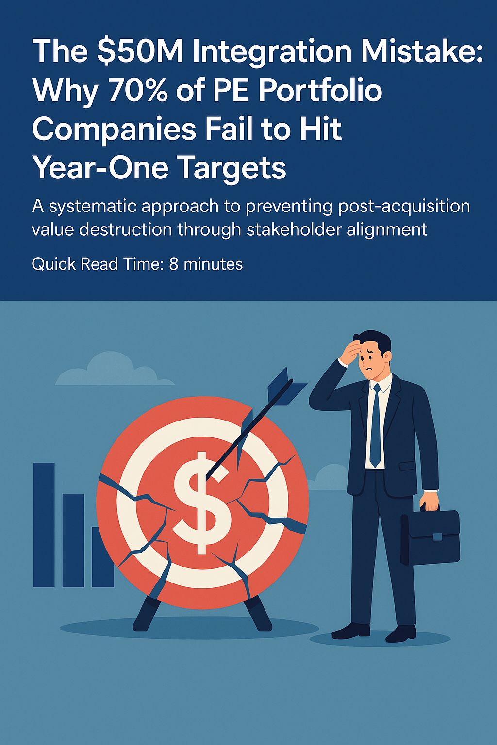 The $50M Integration Mistake: Why 70% of PE Portfolio Companies Fail to Hit Year-One Targets